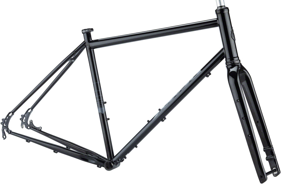 Salsa Vaya Frameset - 700c Acero Negro 54cm