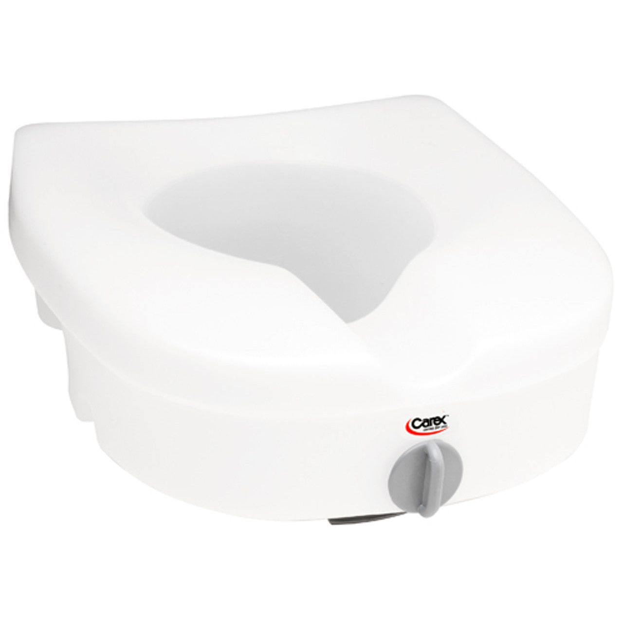 Asiento Elevado para Inodoro Carex E-Z Lock - Mayor Comodidad y Seguridad