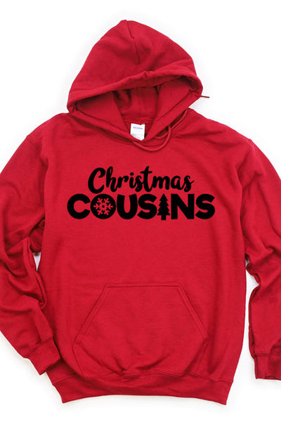 Cozy Christmas Cousins Hoodie - Unisex Comfort - Korvel