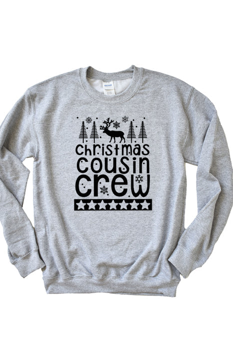 Christmas Cousin Crew Sweatshirt - Korvel