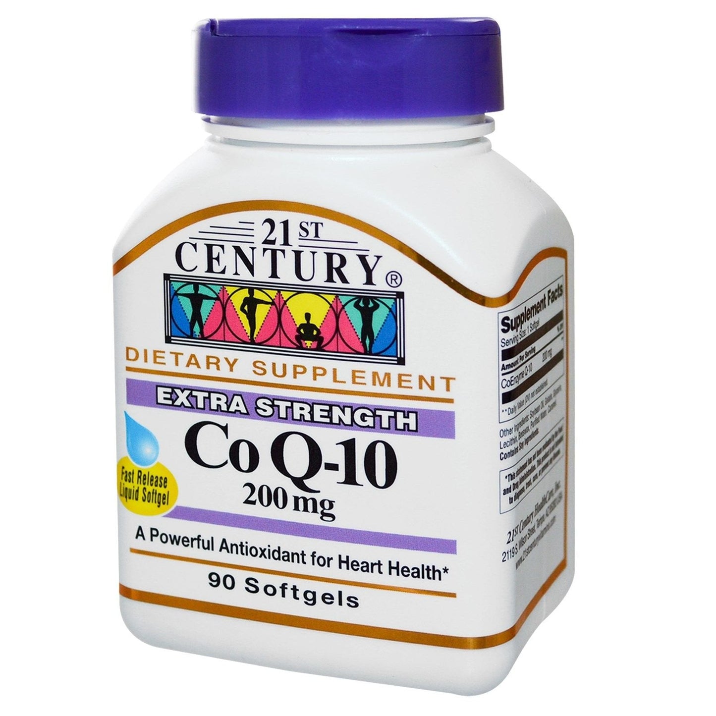 Co Q10 du 21e siècle - 200 mg de gélules molles