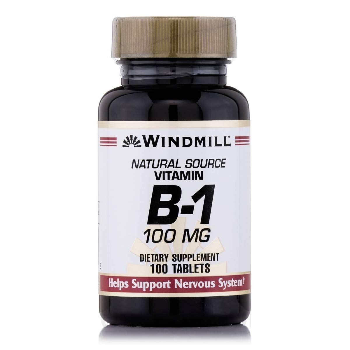 Tabletas de Vitamina B-1 100 Mg de Windmill