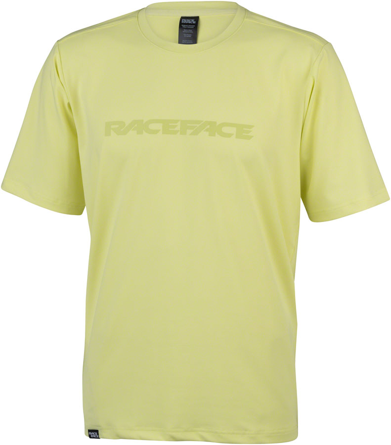 RaceFace Commit Tech Top - Manga Corta Verde Pequeño