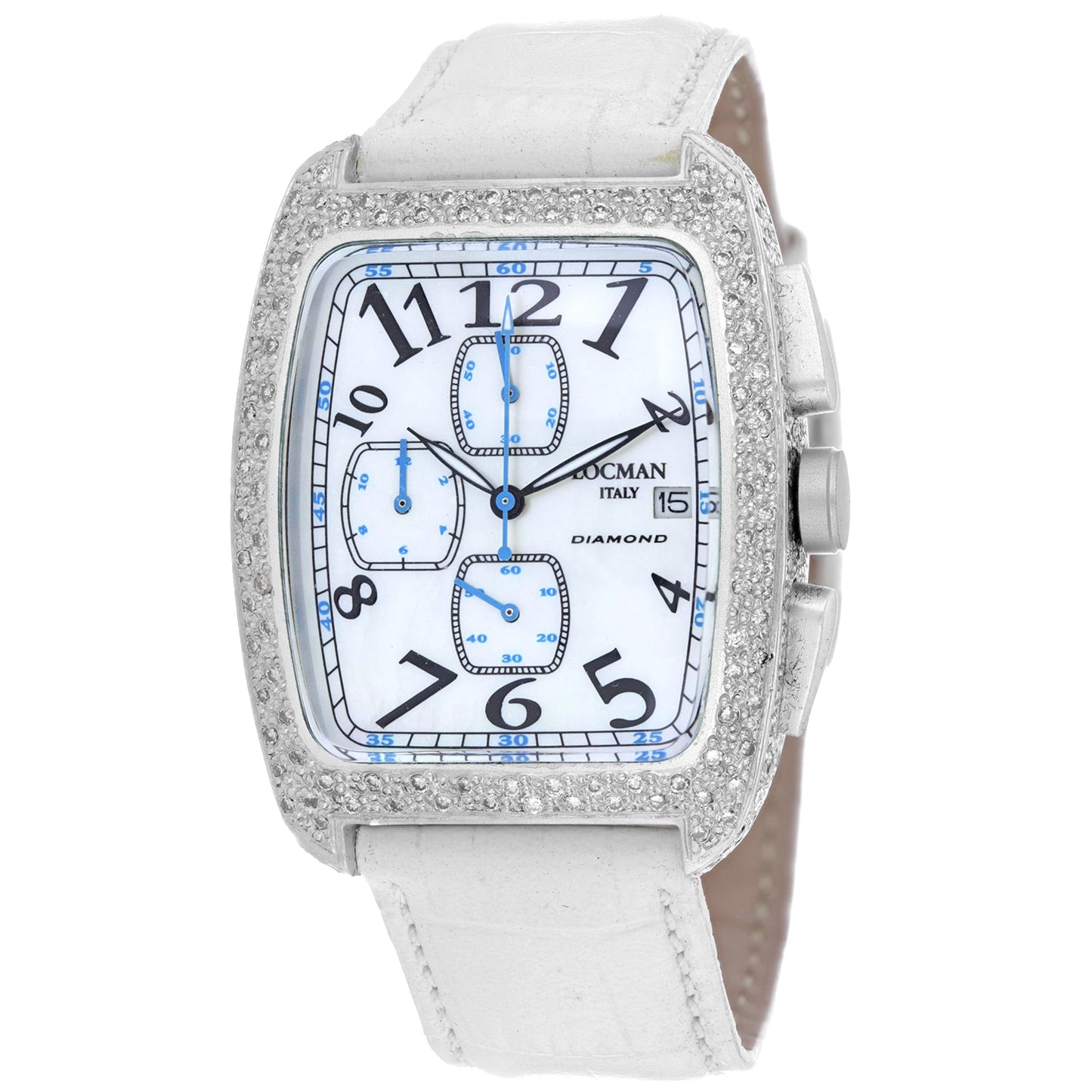 Montre classique en diamant pour femmes Locman