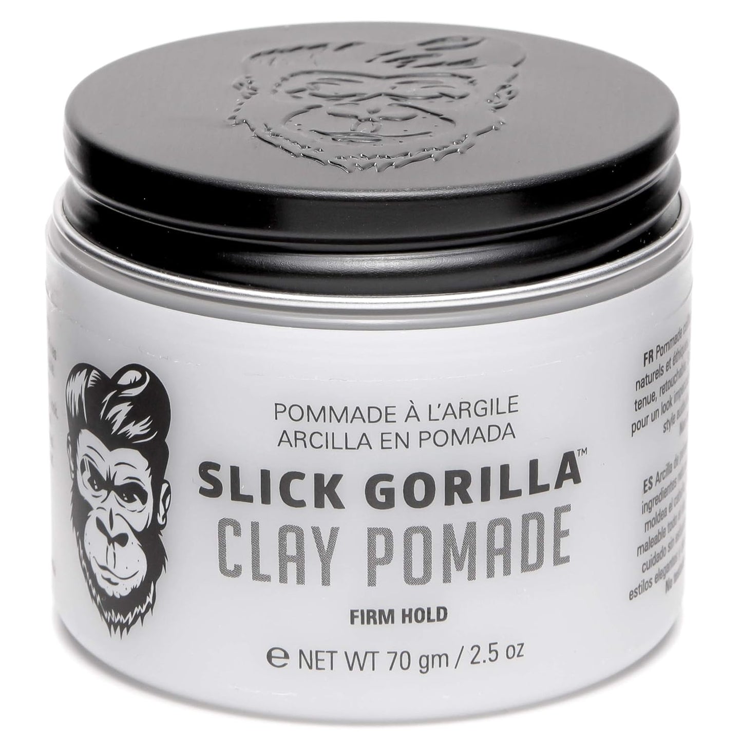 Sick Gorilla Clay Pomade - Firm Hold 2.5 oz