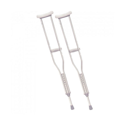Drive Medical Tall Adult Walking Crutches with Comfort Pads