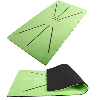 Golf Swing Mat Golf Swing Mat Indoor and Outdoor Swing Pads Hit Contact Track Detection Pads - Korvel