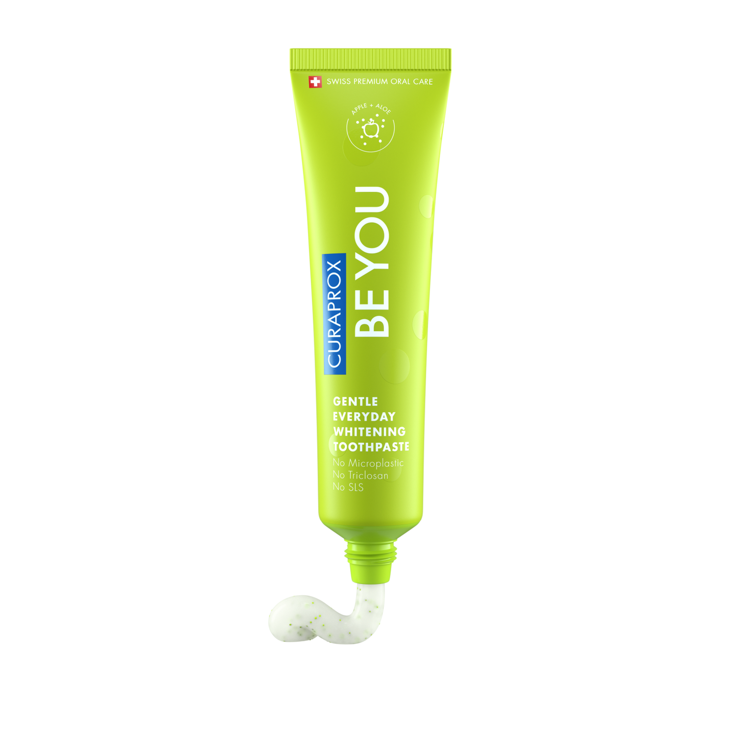 Curaprox Be You Pâte Dentifrice Pomme + Aloe Vera Éclaircissante Douce 60ml