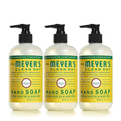 Mrs. Meyer's Clean Day Liquid Hand Soap - Honeysuckle Scent, 12.5 Fl Oz