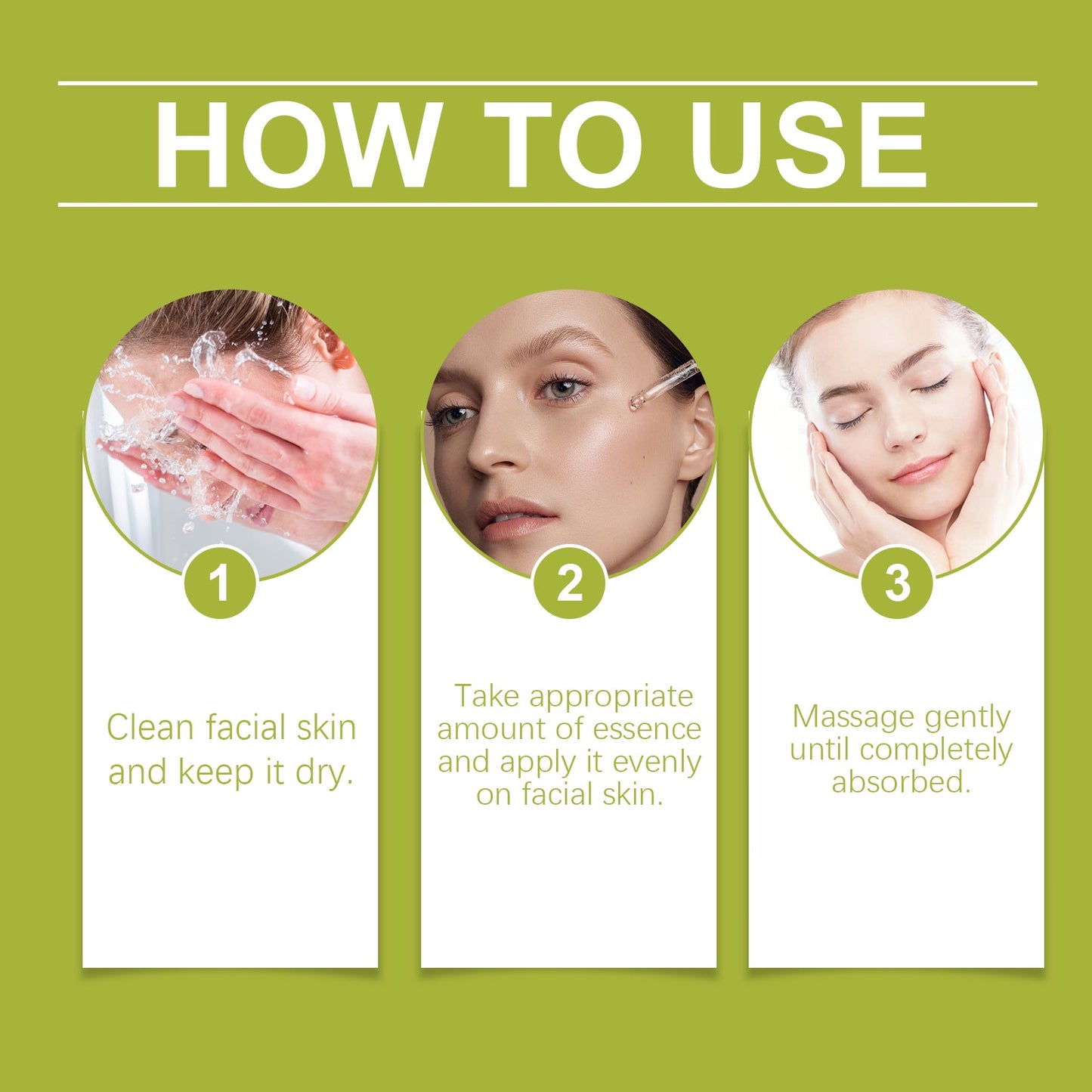 Essence hydratante au thé vert pour une peau radieuse