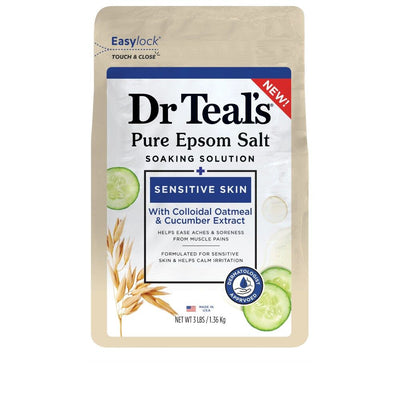 Dr Teal's Epsom Salt Soaking Solution for Sensitive Skin - 3 Lbs