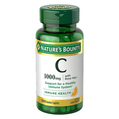 Nature's Bounty 500mg Vitamin C - 100 Tablets for Immune Support
