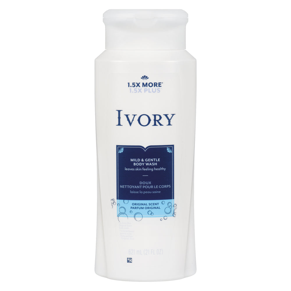 Gel douche doux et léger Ivory, parfum original, 21 oz