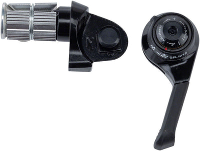 microSHIFT Cambio de Extremo de Manillar Derecho - Compatible con SRAM Eagle de 12 Velocidades