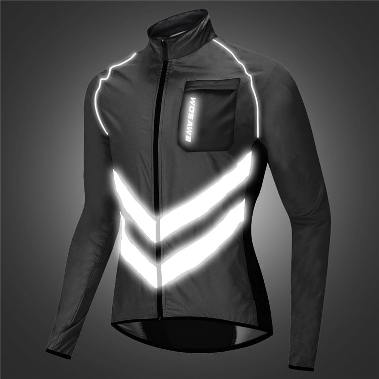 Reflective Cycling and Fishing Jacket