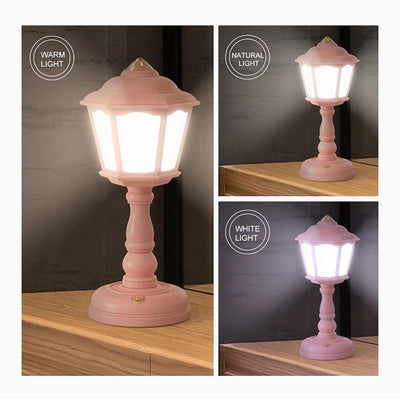 Lámpara de Escritorio Retro LED Creativa con Control Táctil