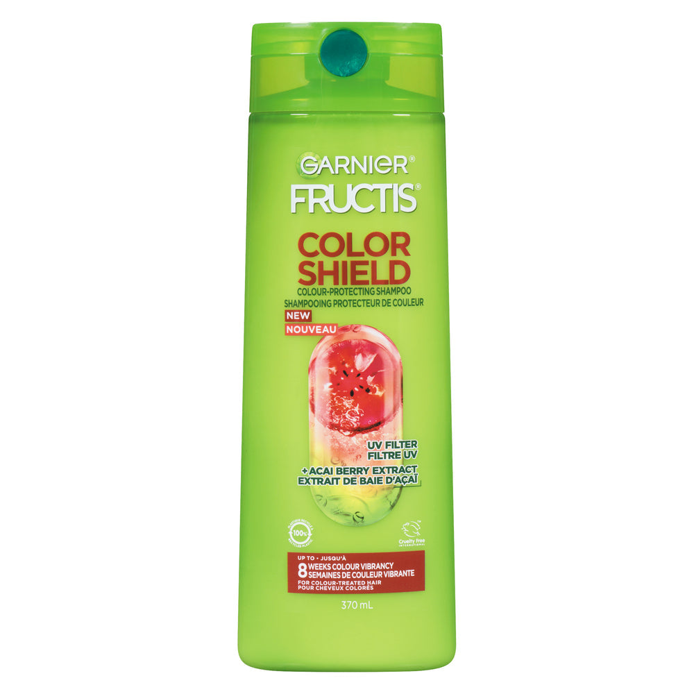 Shampoo Garnier Fructis Color Shield pour cheveux colorés, 12 fl oz