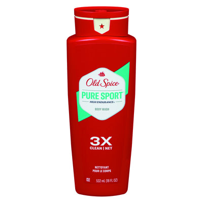 Old Spice High Endurance Pure Sport Body Wash for Men, 18 Fl Oz