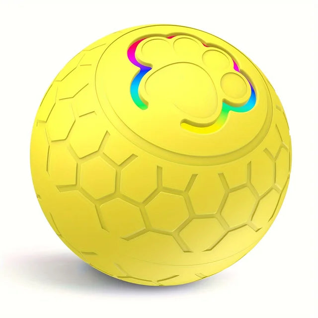 Interactive Rechargeable Dog Toy Ball - Smart Bouncing Fun