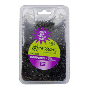 Expressions Snag-Free Rubber Bands - 100 Count