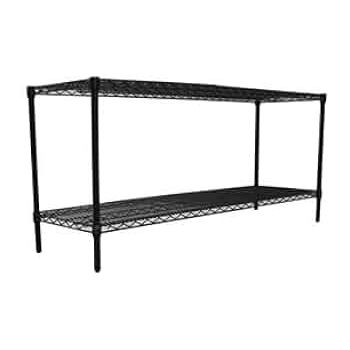 Galvanized Steel Wire Shelf - 18"D x 36"W, 2-Pack
