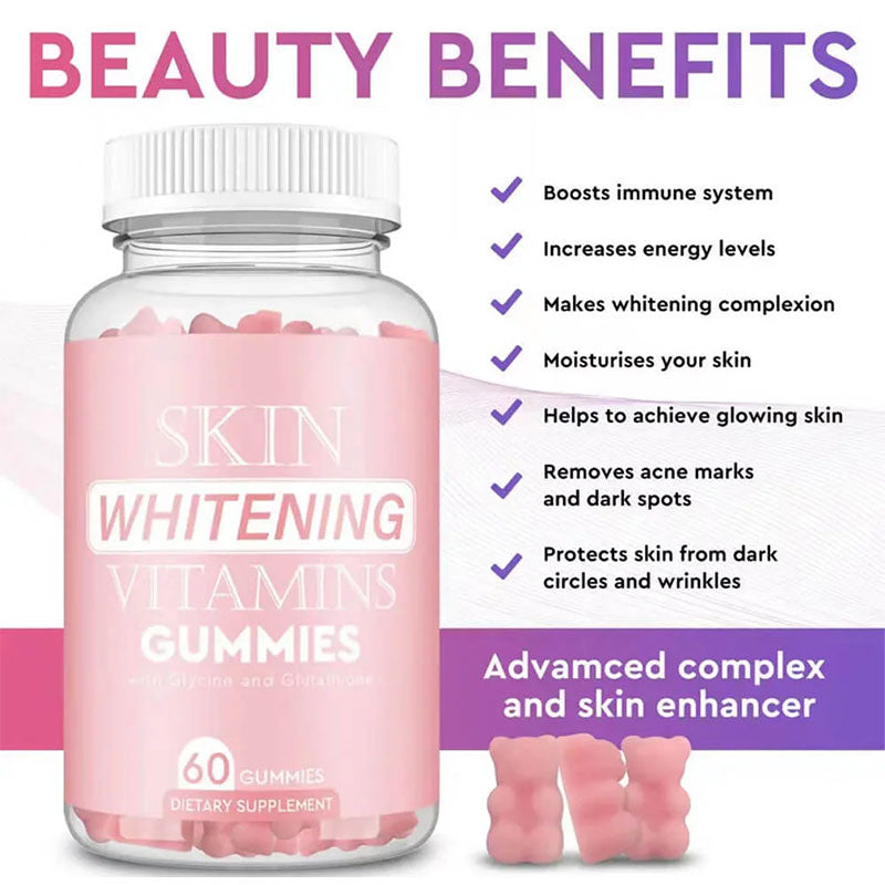 Gommes de Glutathion Premium pour l'Éclat