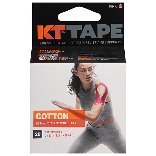 KT Tape Kinesiology Elastic Sports Tape - 20 bandes en rose