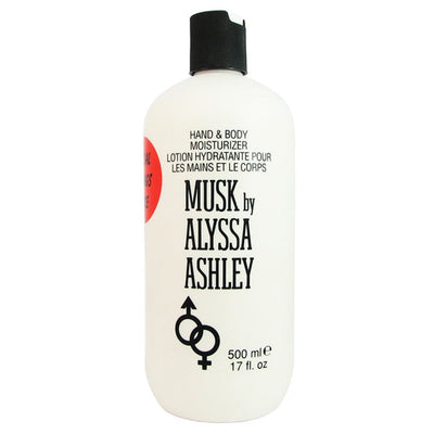 Alyssa Ashley Musk Hand and Body Moisturiser Lotion, 17 Oz