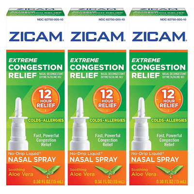Zicam Extreme Congestion Relief Nasal Spray with Aloe Vera