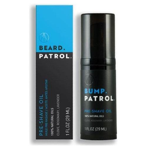 Bump Patrol Huile Avant Rasage - 100% Huiles Naturelles, 1 oz