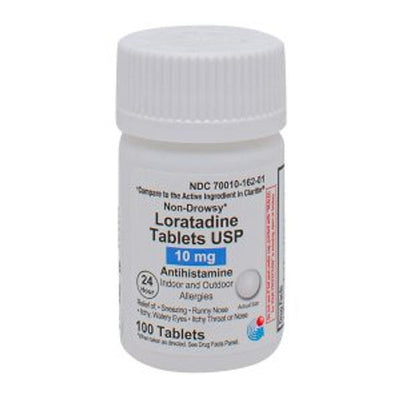 Gránulos de Loratadina 10 mg - 100 Tabletas