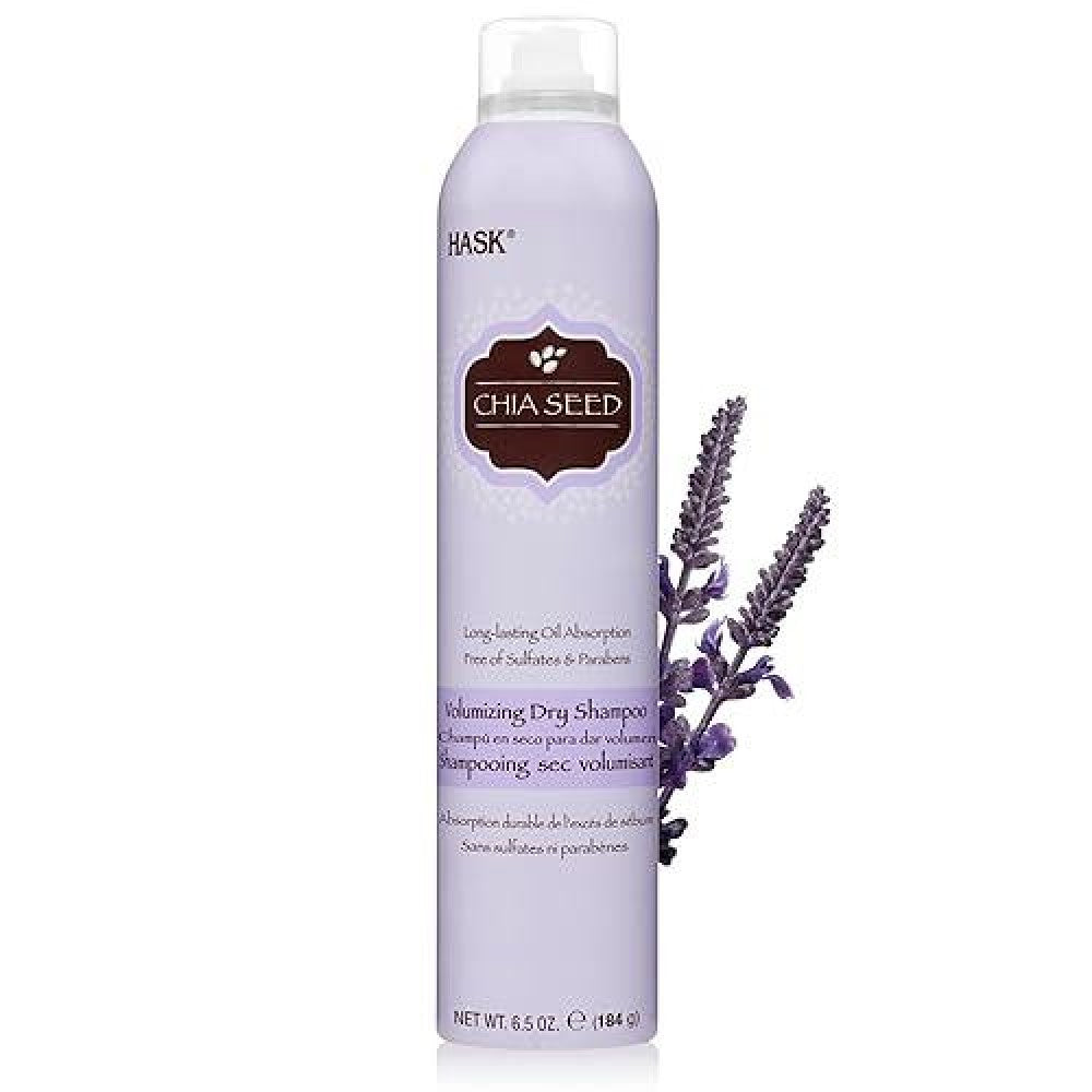 Shampoing sec volumisant aux graines de chia Hask - 6,5 oz