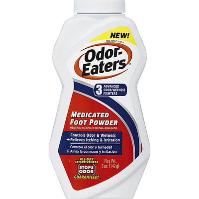 Odor-Eaters Foot Powder - Medicated 5 Oz