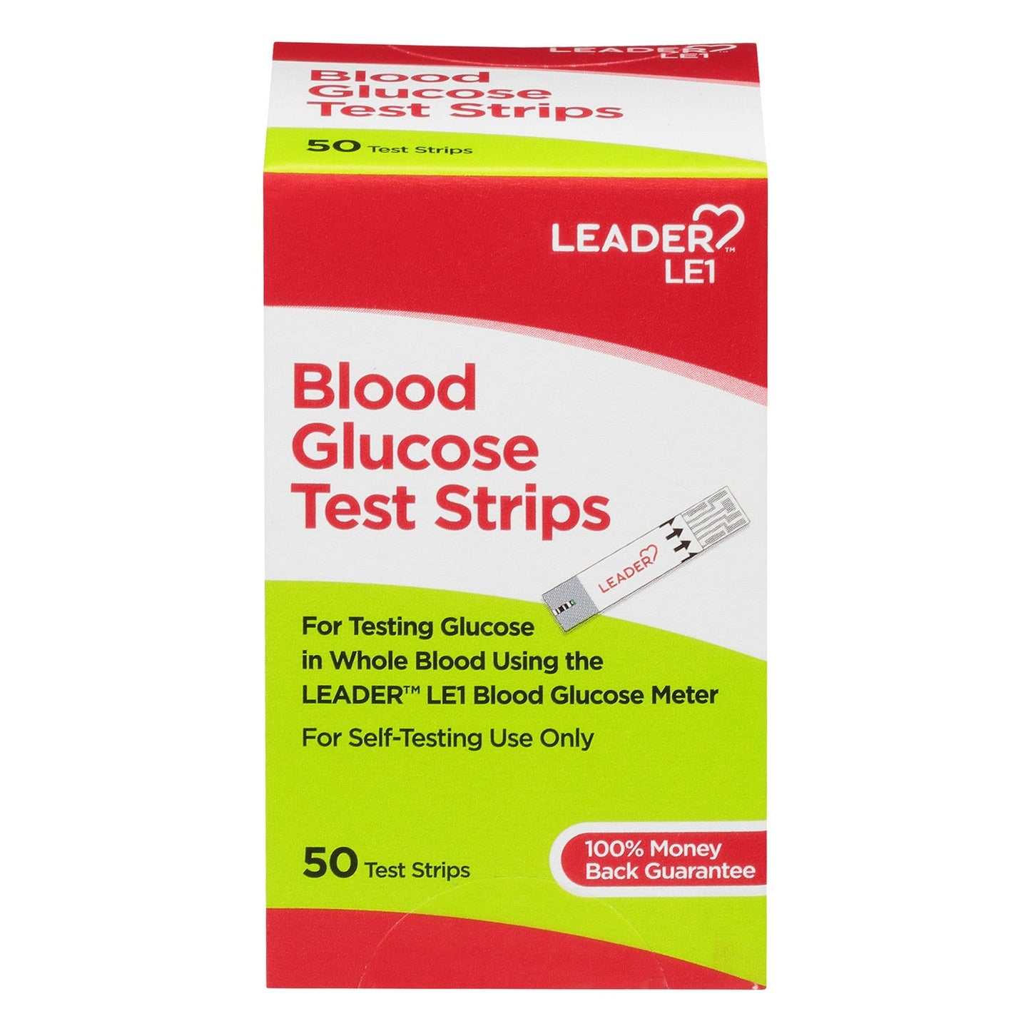 Tiras de Prueba de Glucosa en Sangre Leader para un Monitoreo Preciso