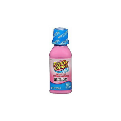 Pepto Bismol Ultra 5 Symptom Relief Liquid - Original, 8 Fl Oz