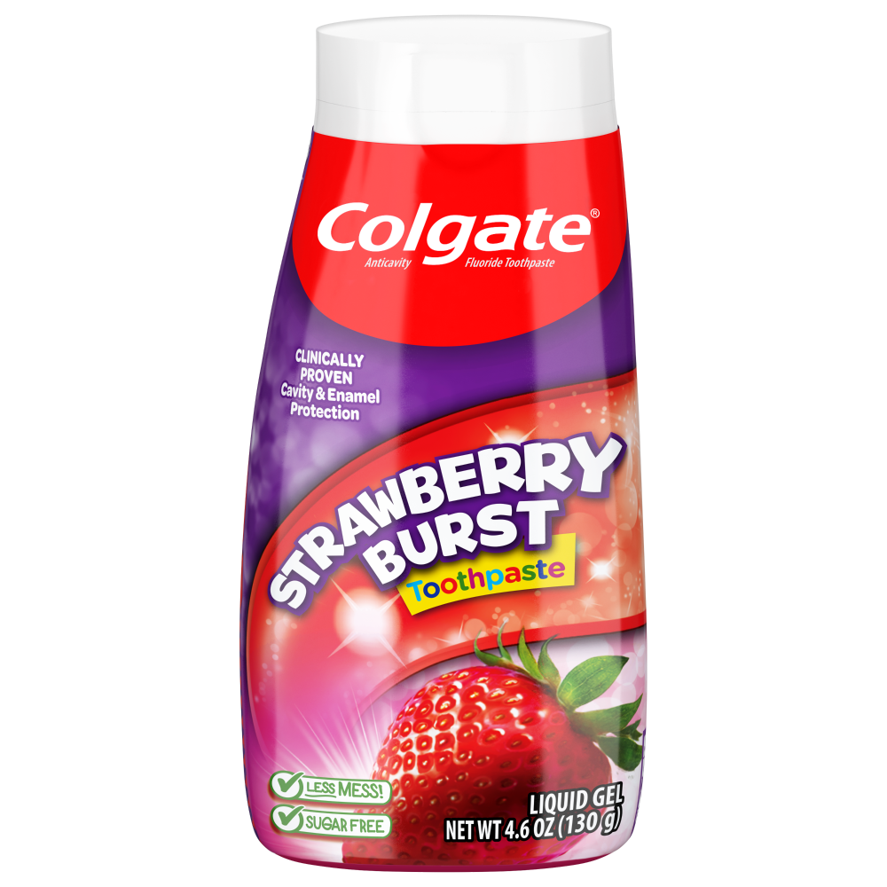 Pasta de dientes Colgate Gel Líquido Sabor Fresa