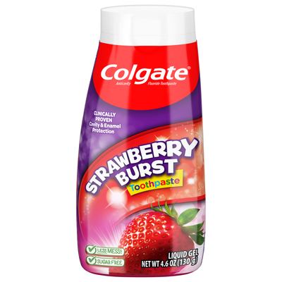 Pasta de dientes Colgate Gel Líquido Sabor Fresa