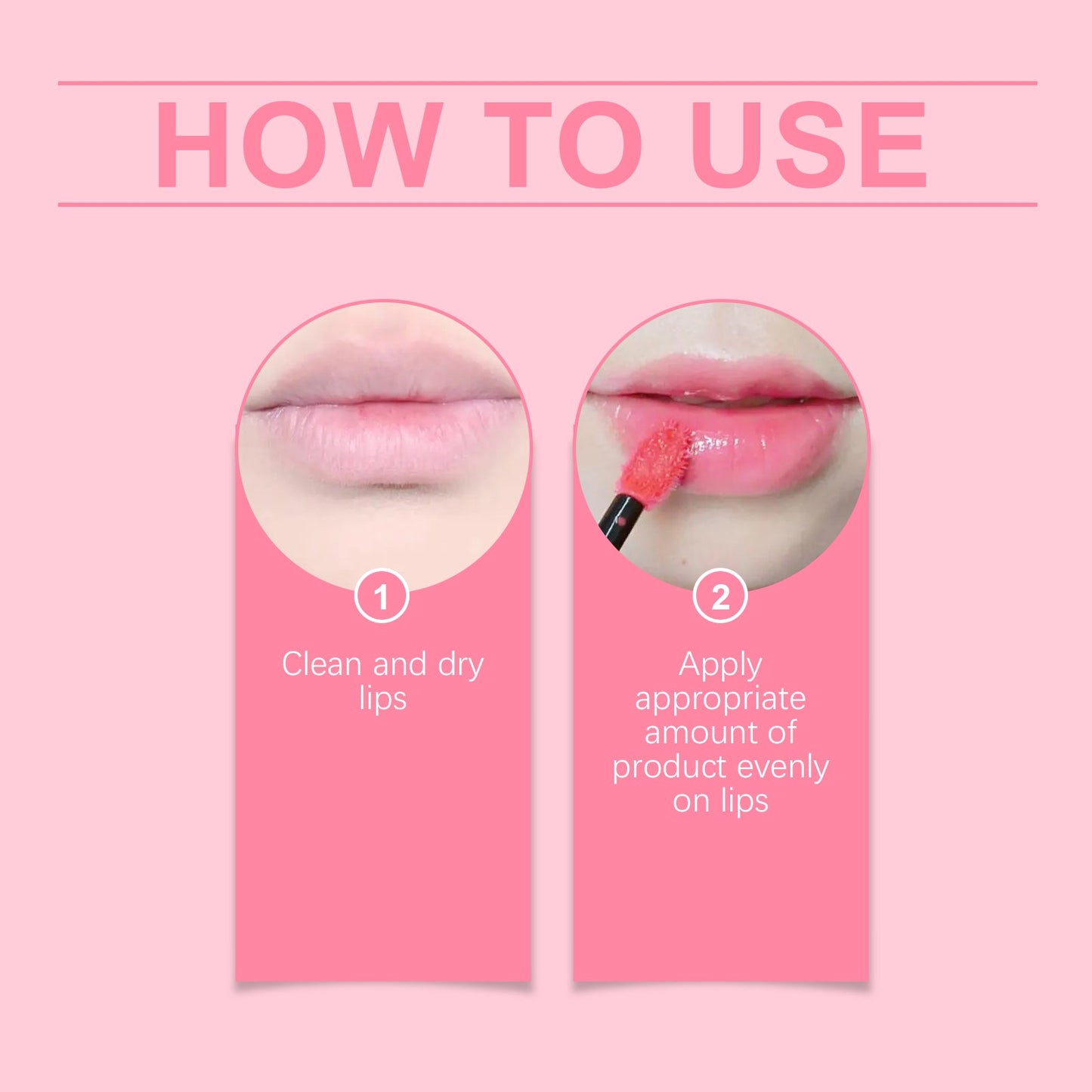 Pink Lip Oil - Moisturizing & Color Brightening Gloss