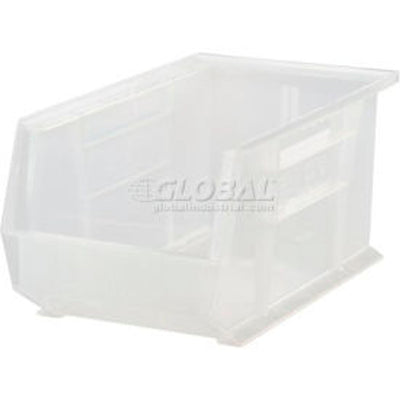 Quantum Storage Systems Clear Stack & Hang Bin - 8.25"W x 13.625"L x 8"H