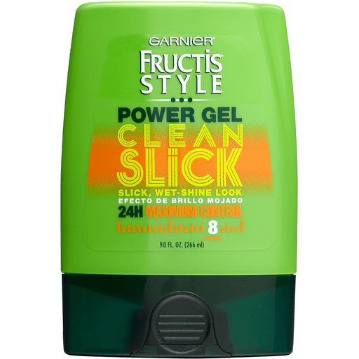 Garnier Fructis Style Clean Slick Power Gel - 9 Fl Oz