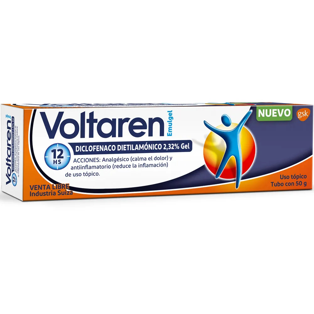 Gel topique Voltaren tube de 50 g - Affichage de 12 unités