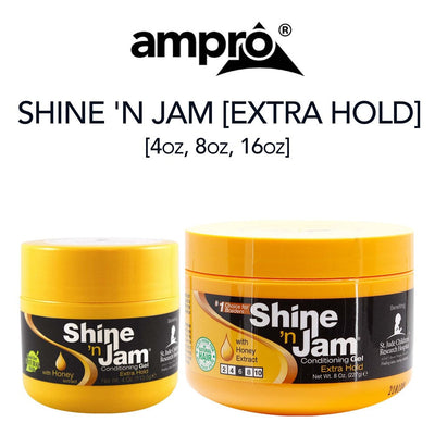 Shine N Jam Con Gel Extra Hold 4 Oz