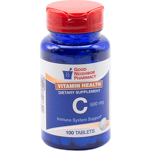 Pharmacie Silver Rod GNP Vitamine C 500 MG - 100 Tablettes