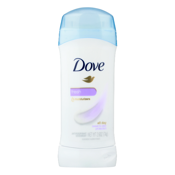 Desodorante en barra Dove Advanced Care Invisible Solid, fragancia fresca, 2.6 oz