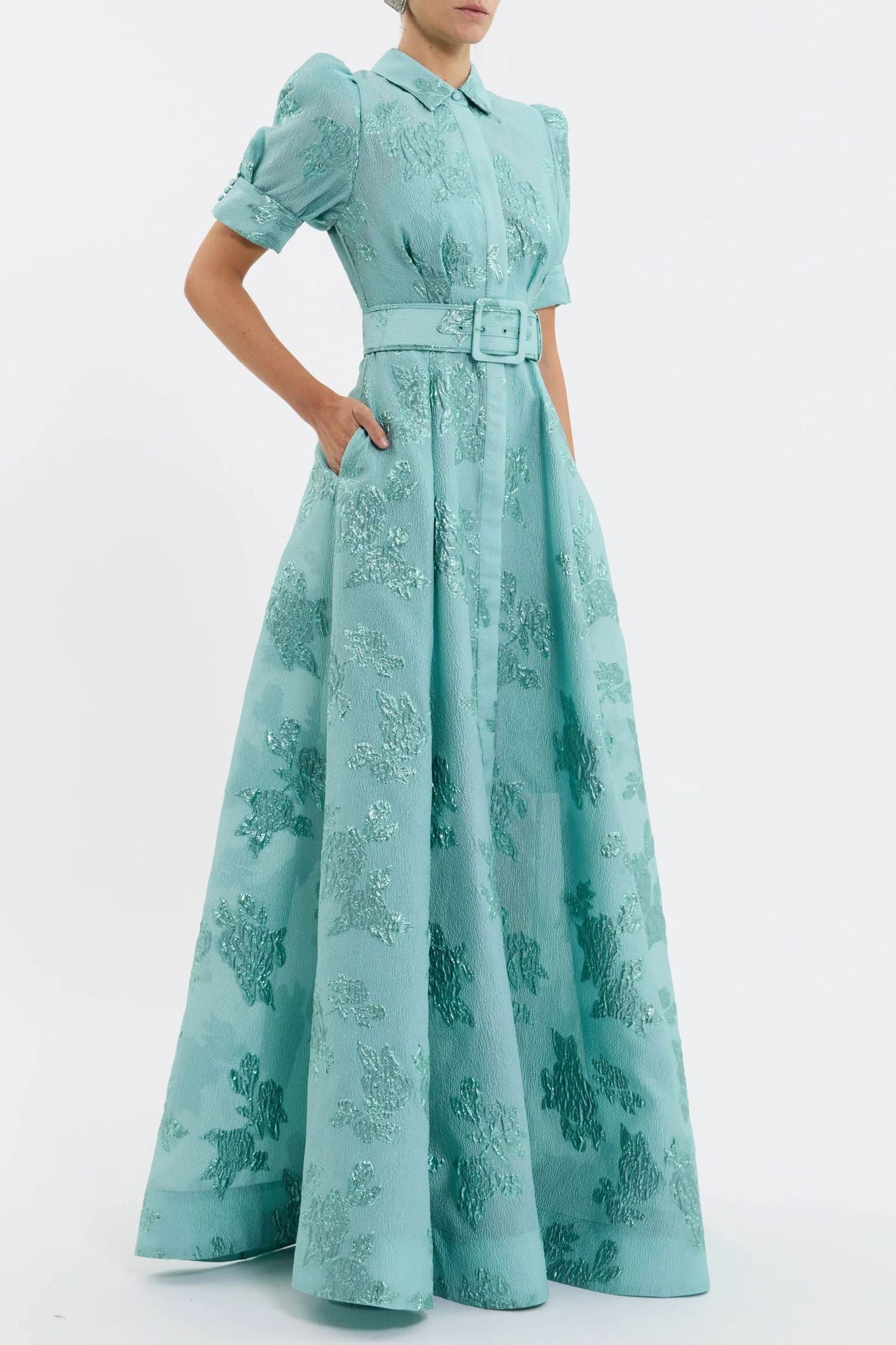 Elegant French Style Dress Vintage Charm Fashion Fitted Long Dress - Korvel