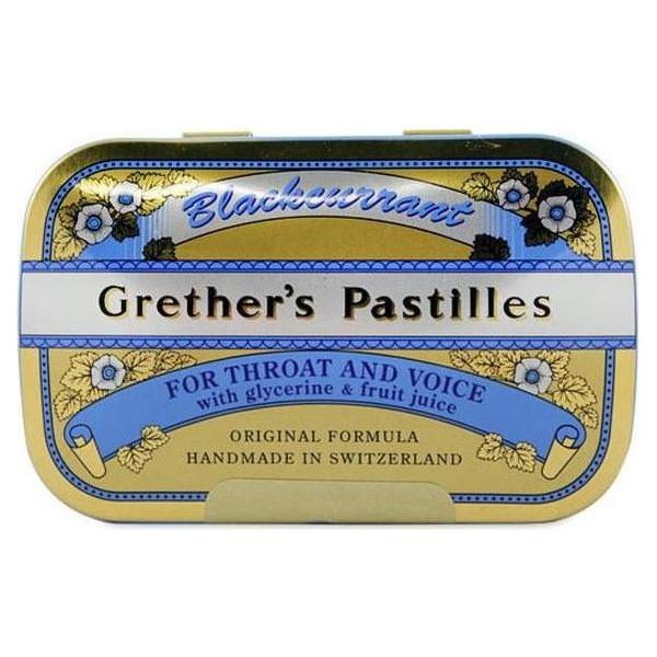 Pastillas de Grosella Negra de Grether - 3.75 oz