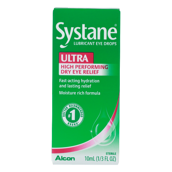 Systane Ultra Alivio de Ojos Secos de Alto Rendimiento - 0.33 Fl Oz