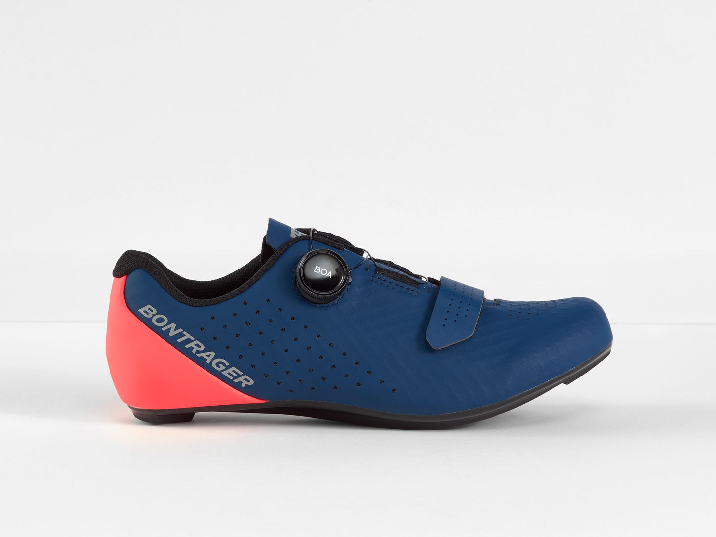 Chaussure de cyclisme sur route Bontrager Circuit - Marine nautique/Corail radioactif