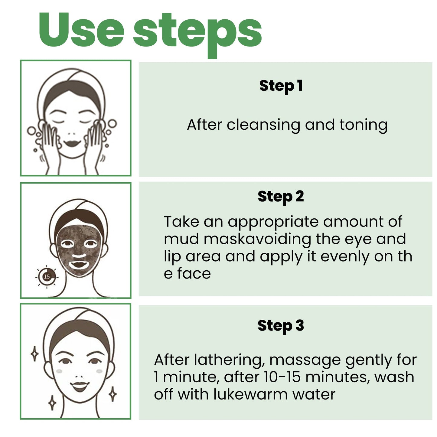 Clean And Apply Bubble Mask, Moisturizing Apply Removing Blackhead And Pimple Oxygen Cleansing Mud Mask - Korvel