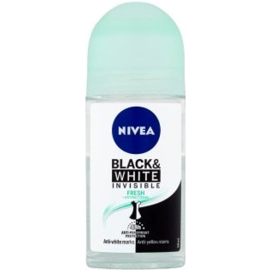 Nivea Black & White Invisible Fresh Antitranspirante 50ml